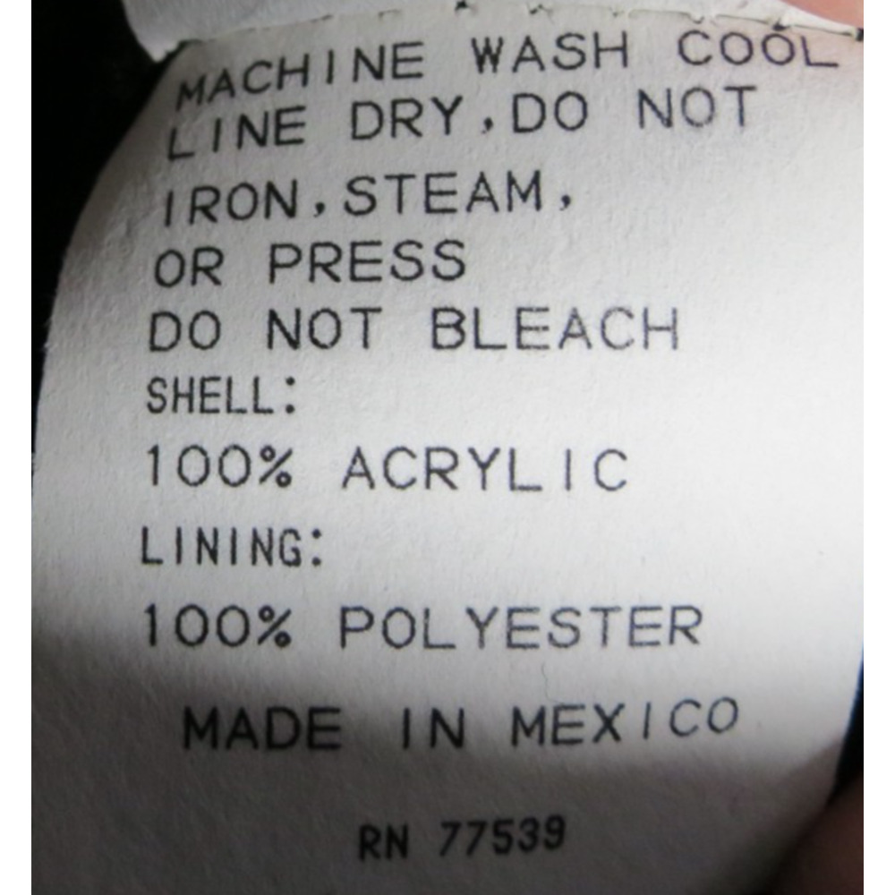 Nordic Lights Sz Large Blue Bear Fleece Reversible Jacket Coat Hooded w/Tags - Picture 8 of 8